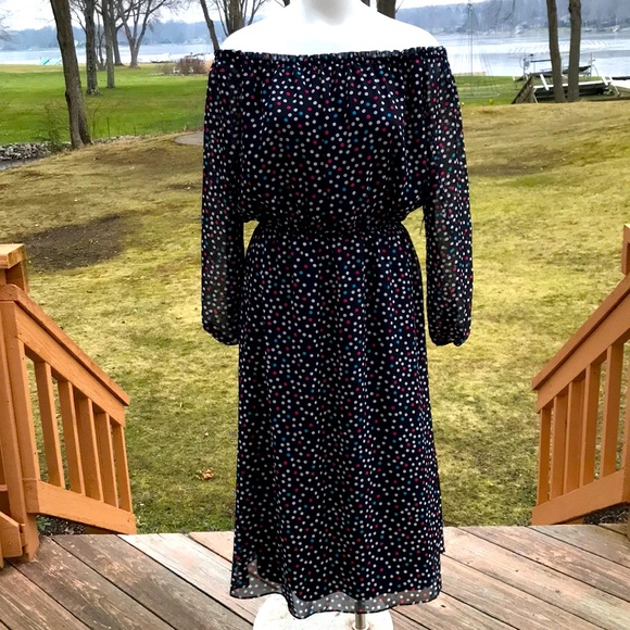 NWT Nine West polka dot dress - Picture 1 of 8